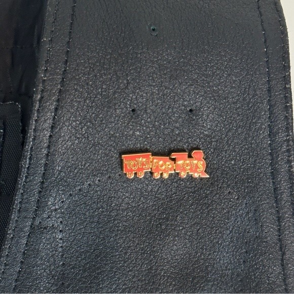 Leather Black Motorcycle Vest Skull Patches Pins Breast Cancer S - Picture 10 of 12